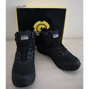 Original S.W.A.T. Men's 12 Women's 13.5 Black Alpha Fury 6" Lace-Up Boots